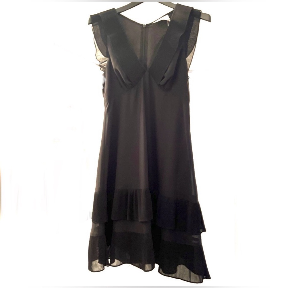 Zimmermann Black Pleat Tier Dress - LBD BNWT